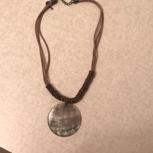 Brown Lia Sophia Neclace only worn once